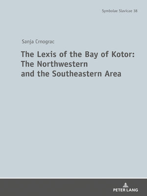cover image of The Lexis of the Bay of Kotor